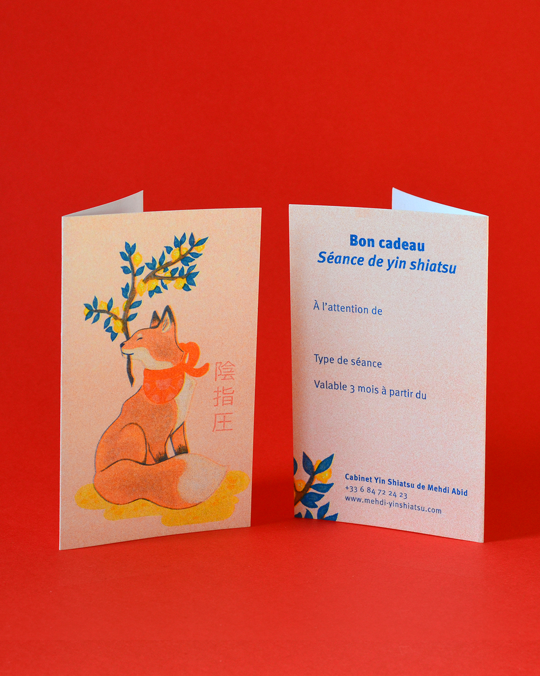 Bon-Cadeau pour une séance Shiatsu